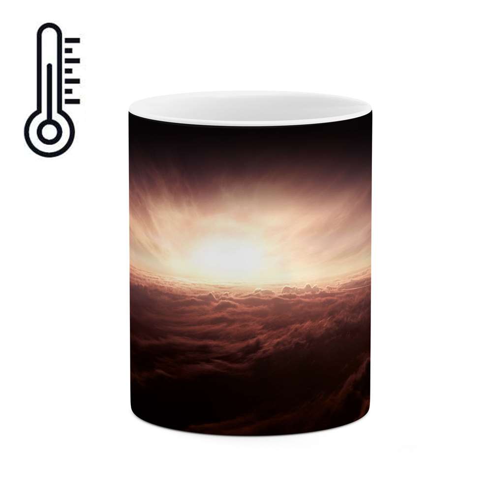 ماگ حرارتی طرح غروب مدل mgh11290