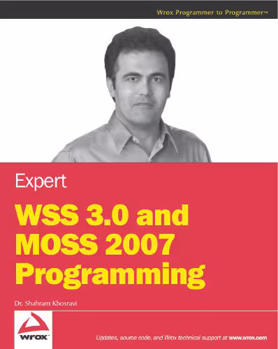 خرید و دانلود نسخه کامل کتاب Expert WSS 3.0 and MOSS 2007 Programming
