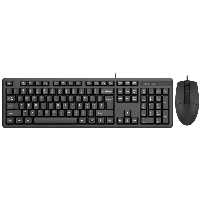 کیبورد و ماوس سیم دار ای فورتک مدل KK3330S