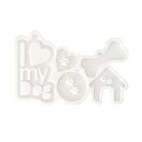 قالب رزین مدل آویز قلاده سگ و گربه کد PET1