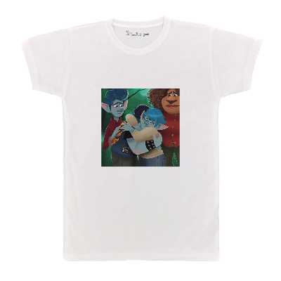 تی شرت بچگانه پرمانه طرح onward کد pmt.1044