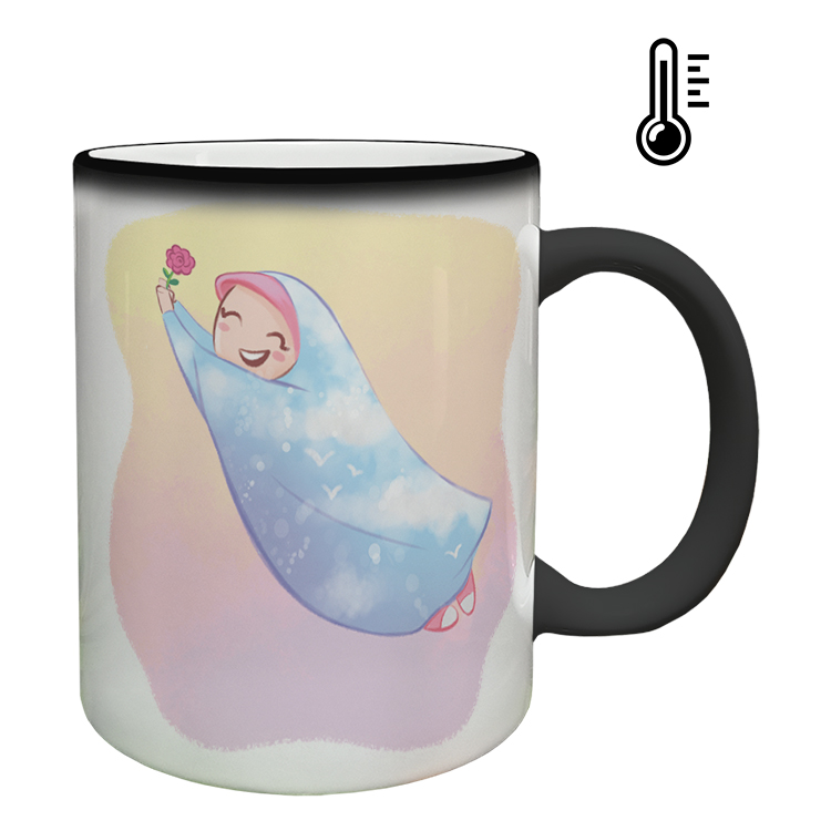 ماگ حرارتی مدل عاشقانه کد 252