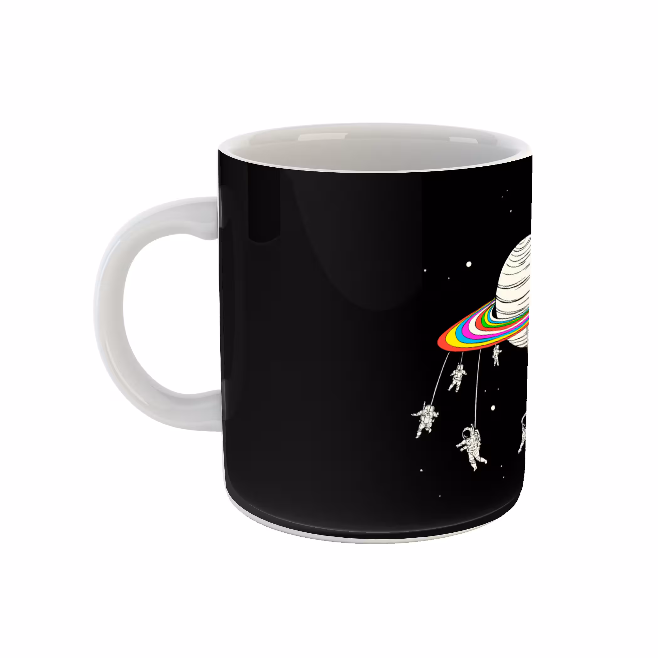 ماگ طرح space mans & moon