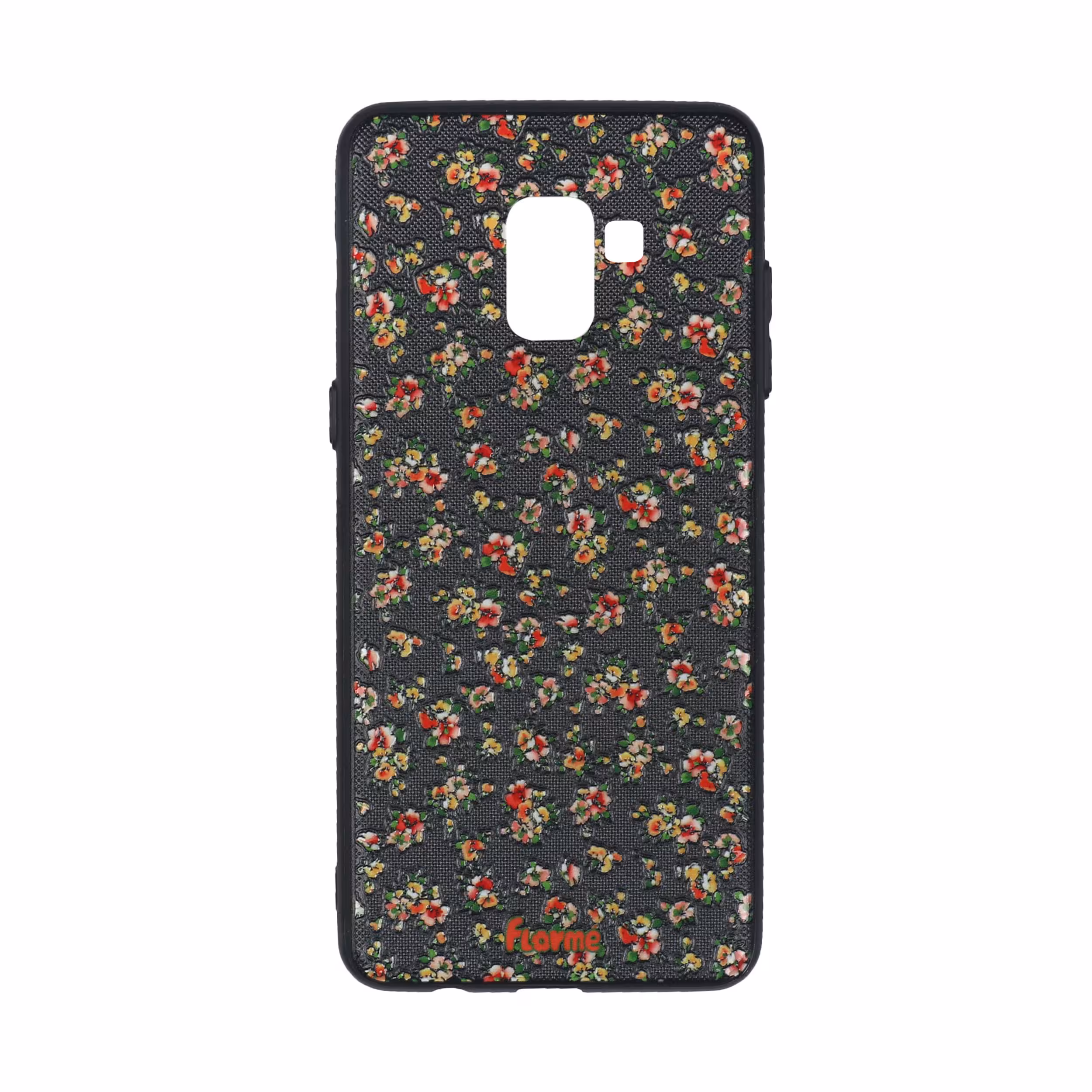 کاور طرح گل کد 01 مناسب برای گوشی موبایل سامسونگ Galaxy A8 Plus /A730