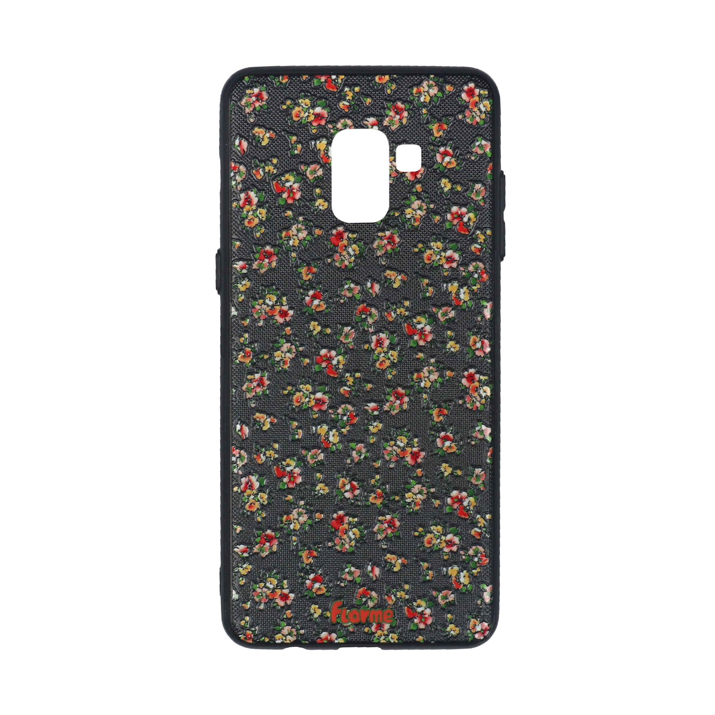 کاور طرح گل کد 01 مناسب برای گوشی موبایل سامسونگ Galaxy A8 Plus /A730