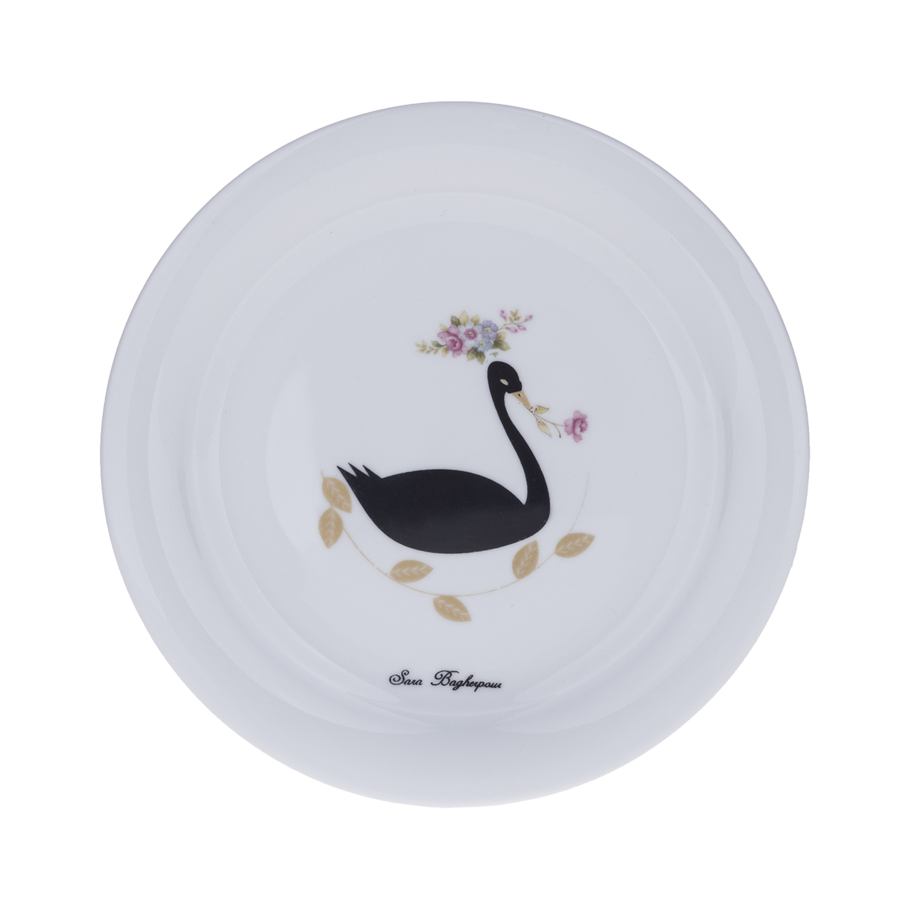 پیش دستی سارا باقرپور مدل Swan بسته 6 عددی