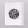 تابلو مدل نوشته انگلیسی طرح COFFEE کد 728