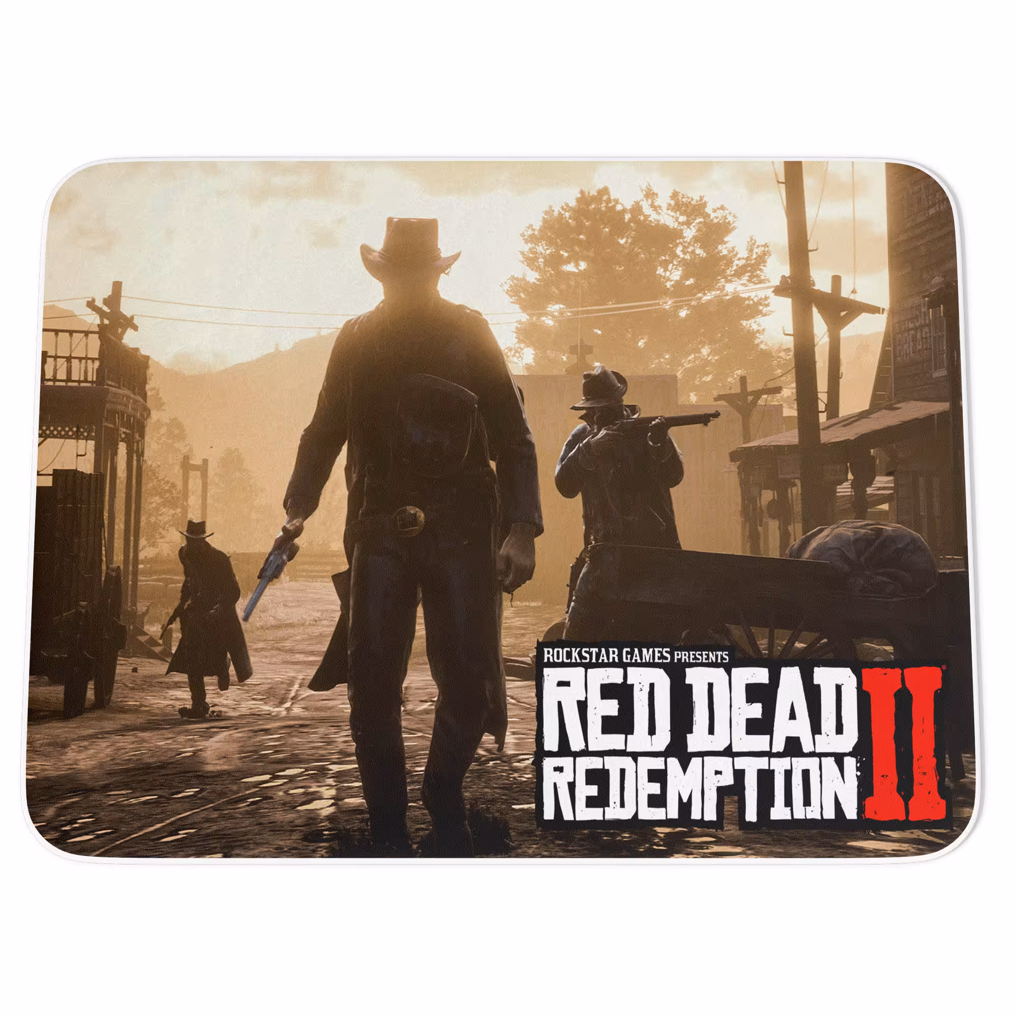 ماوس پد مدل red dead 2