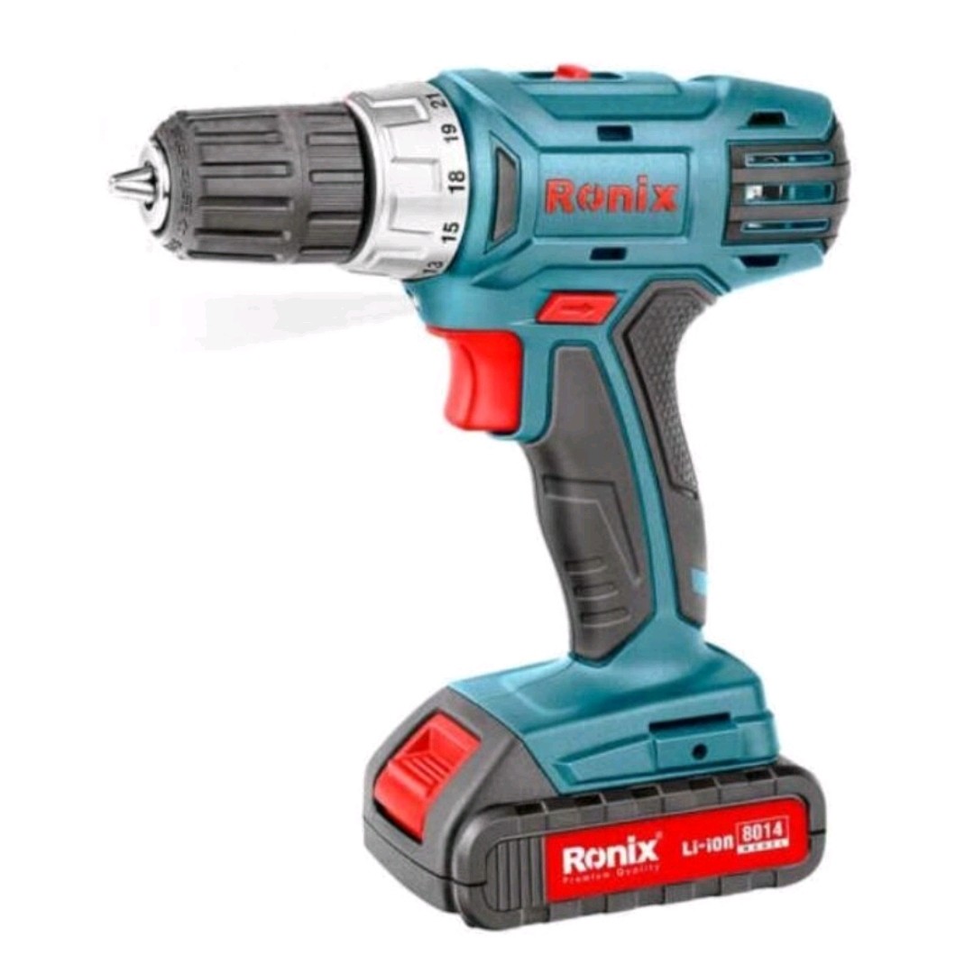 دریل شارژی رونیکس مدل 8014 دو باتری