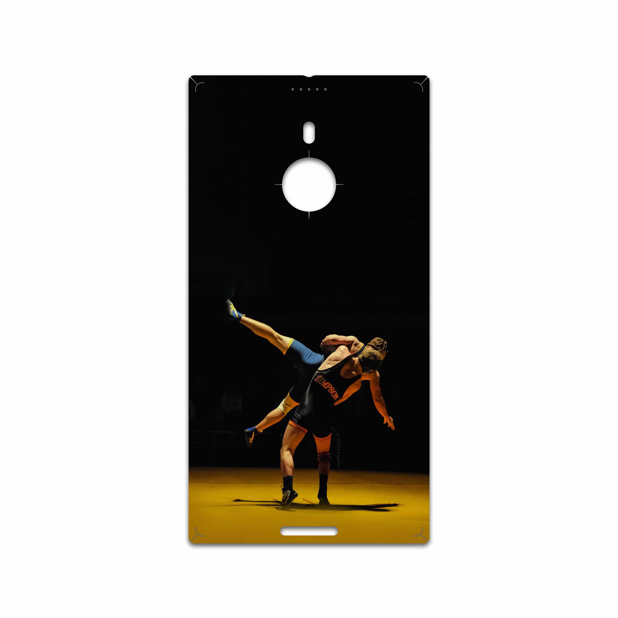 برچسب پوششی ماهوت مدل Wrestling مناسب برای گوشی موبایل نوکیا Lumia 1520