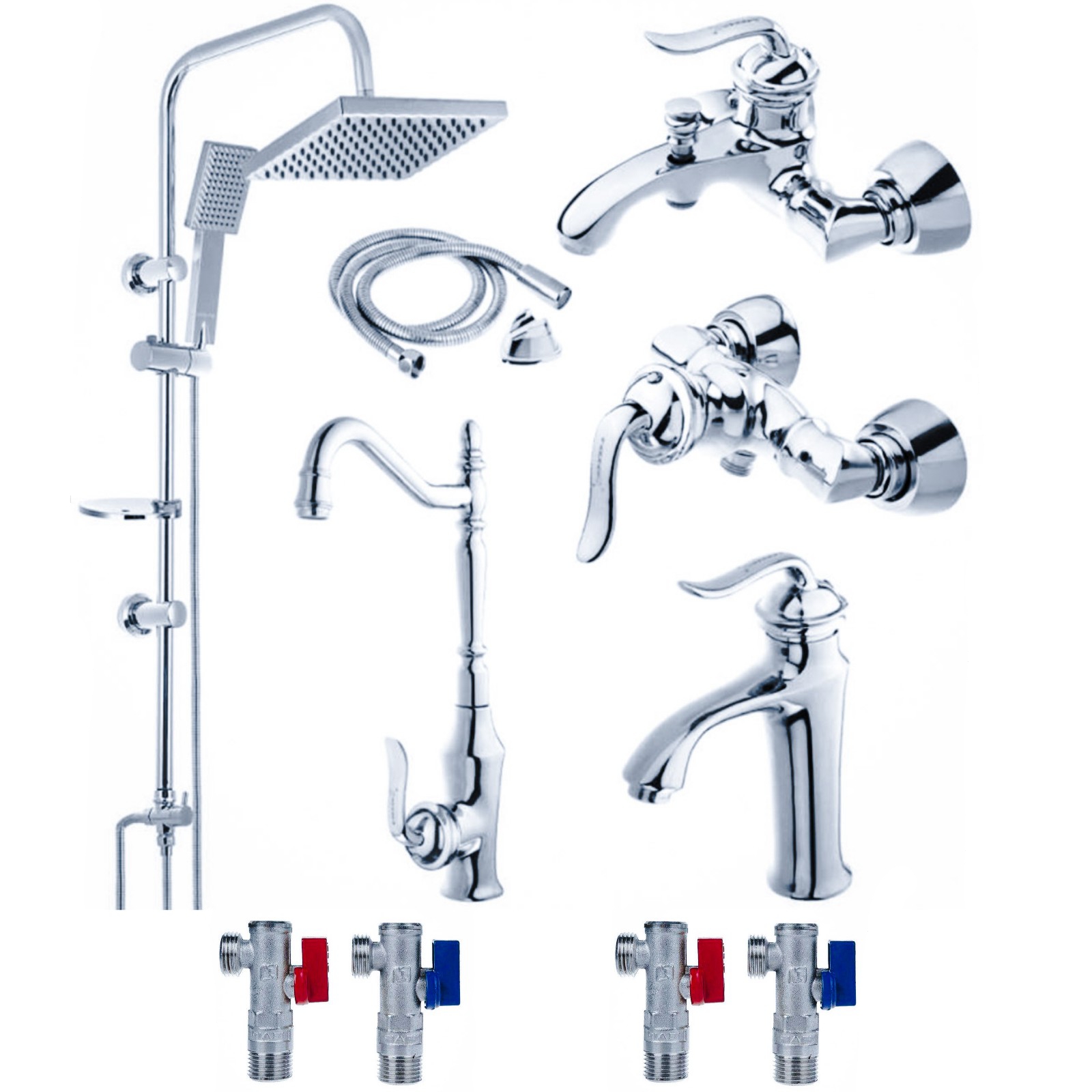 ست شیرآلات شیرالات رز مدل آرنیکا 2 مجموعه 10 عددی