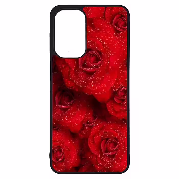 کاور طرح گل رز کد G-012 مناسب برای گوشی موبایل سامسونگ Galaxy A23 / A23 5G | دیجی قاب دونی