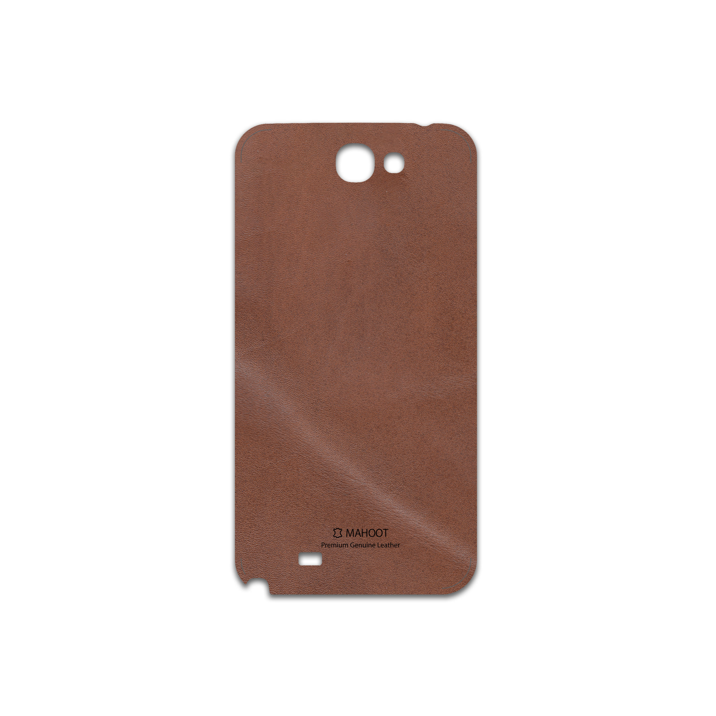 برچسب پوششی ماهوت مدل Matte-Natural-Leather مناسب برای گوشی موبایل سامسونگ Galaxy Note 2