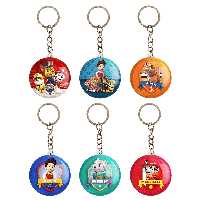 جاکلیدی خندالو مدل سگ های نگهبان کد 311B مجموعه 6 عددی