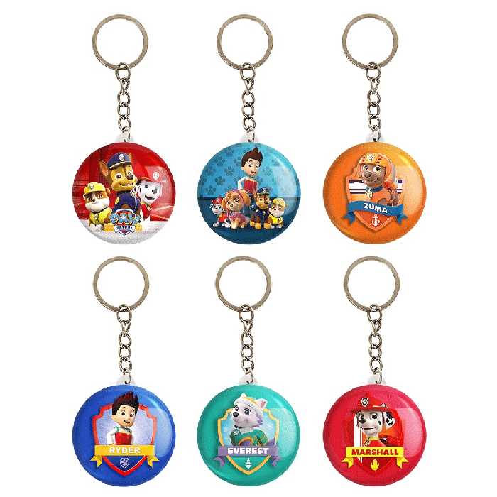 جاکلیدی خندالو مدل سگ های نگهبان کد 311B مجموعه 6 عددی