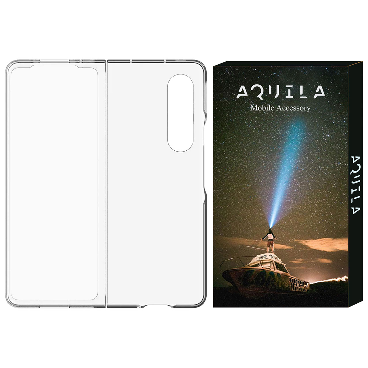 کاور آکوییلا مدل ABLKN مناسب برای گوشی موبایل سامسونگ Galaxy Z Fold3 5G