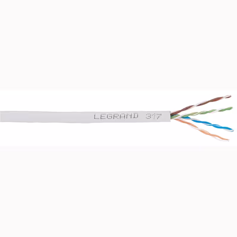 کابل شبکه Cat5eUTP اورجینال لگراند روکش PVC با کد 32751