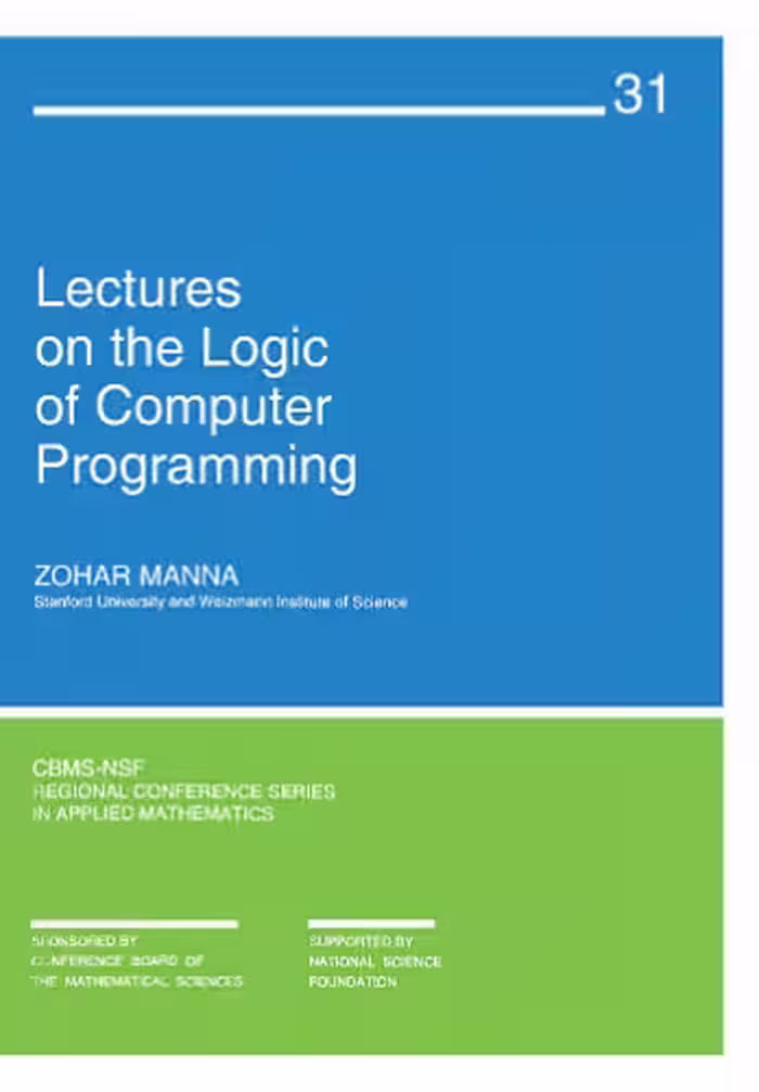 خرید و دانلود نسخه کامل کتاب Lectures on the logic of computer programming