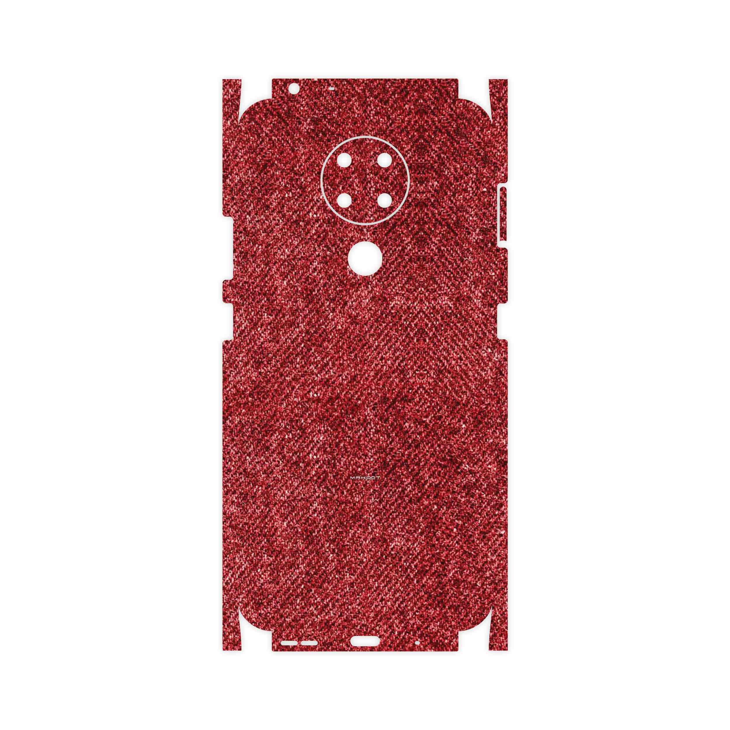 برچسب پوششی ماهوت مدل Fabric Texture 4-FullSkin مناسب برای گوشی موبایل نوکیا 3.4