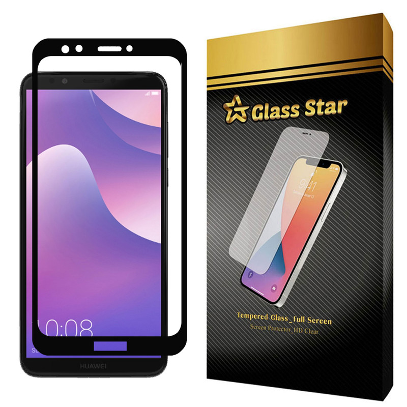 محافظ صفحه نمایش گلس استار مدل FULL مناسب برای گوشی موبایل هوآوی Y7 Prime (2018) | کالا برتری