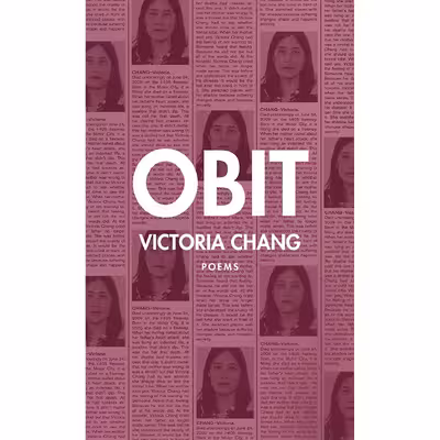 کتاب Obit اثر Victoria Chang انتشارات Copper Canyon Press