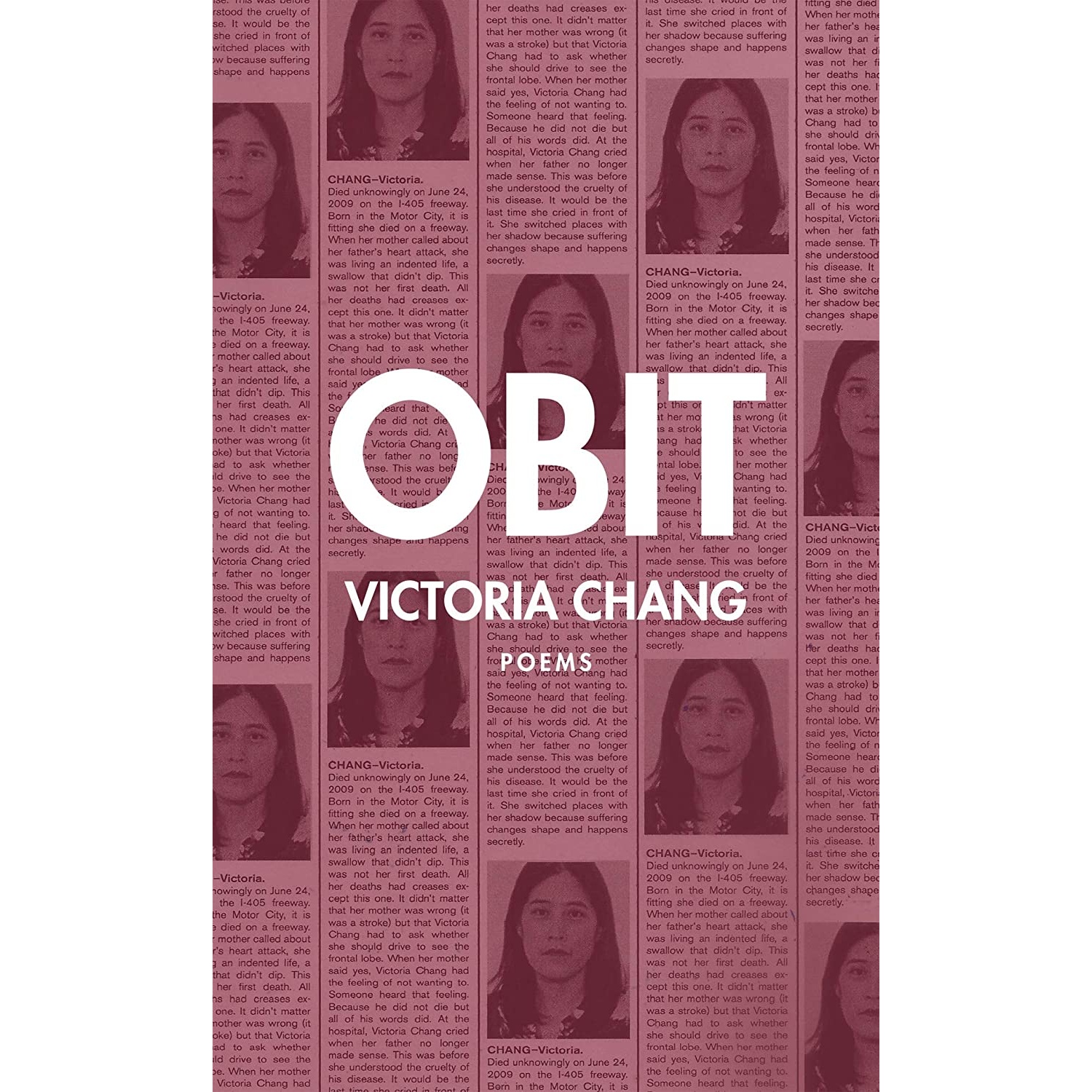 کتاب Obit اثر Victoria Chang انتشارات Copper Canyon Press