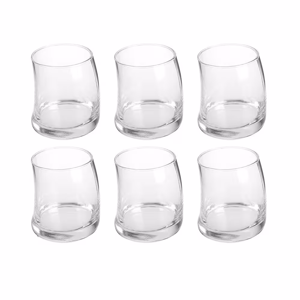 لیوان پاشاباغچه کد P-119 بسته 6 عددی
