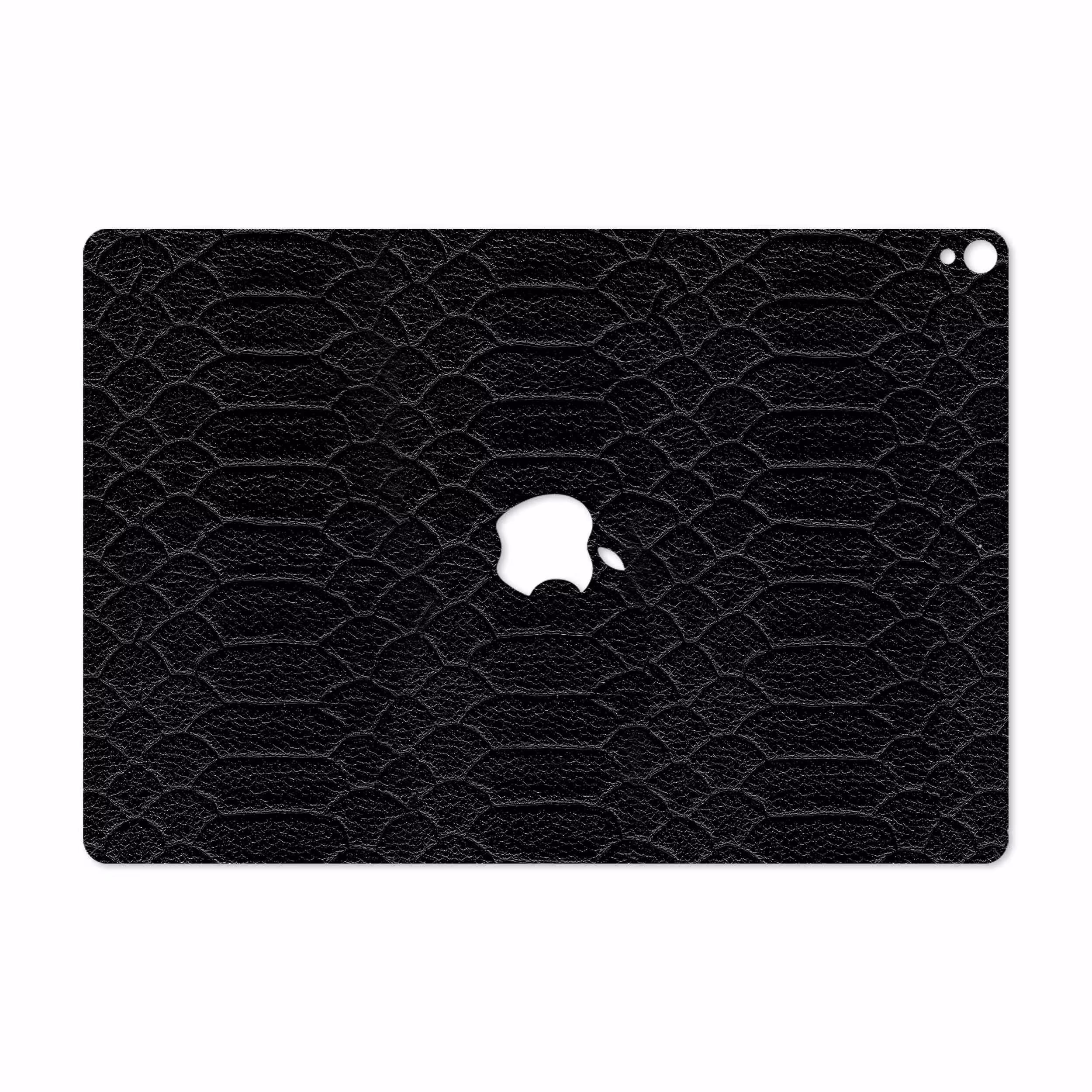 برچسب پوششی ماهوت مدل Black-Snake-Leather مناسب برای تبلت اپل iPad Pro 10.5 2017 A1709