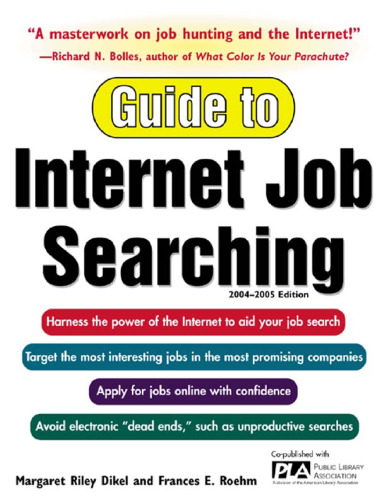 خرید و دانلود نسخه کامل کتاب Guide to Internet Job Searching