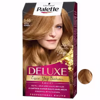 کیت رنگ مو پلت سری DELUXE شماره 65-8 حجم 50 میلی لیتر رنگ کاراملی کاپوچینو