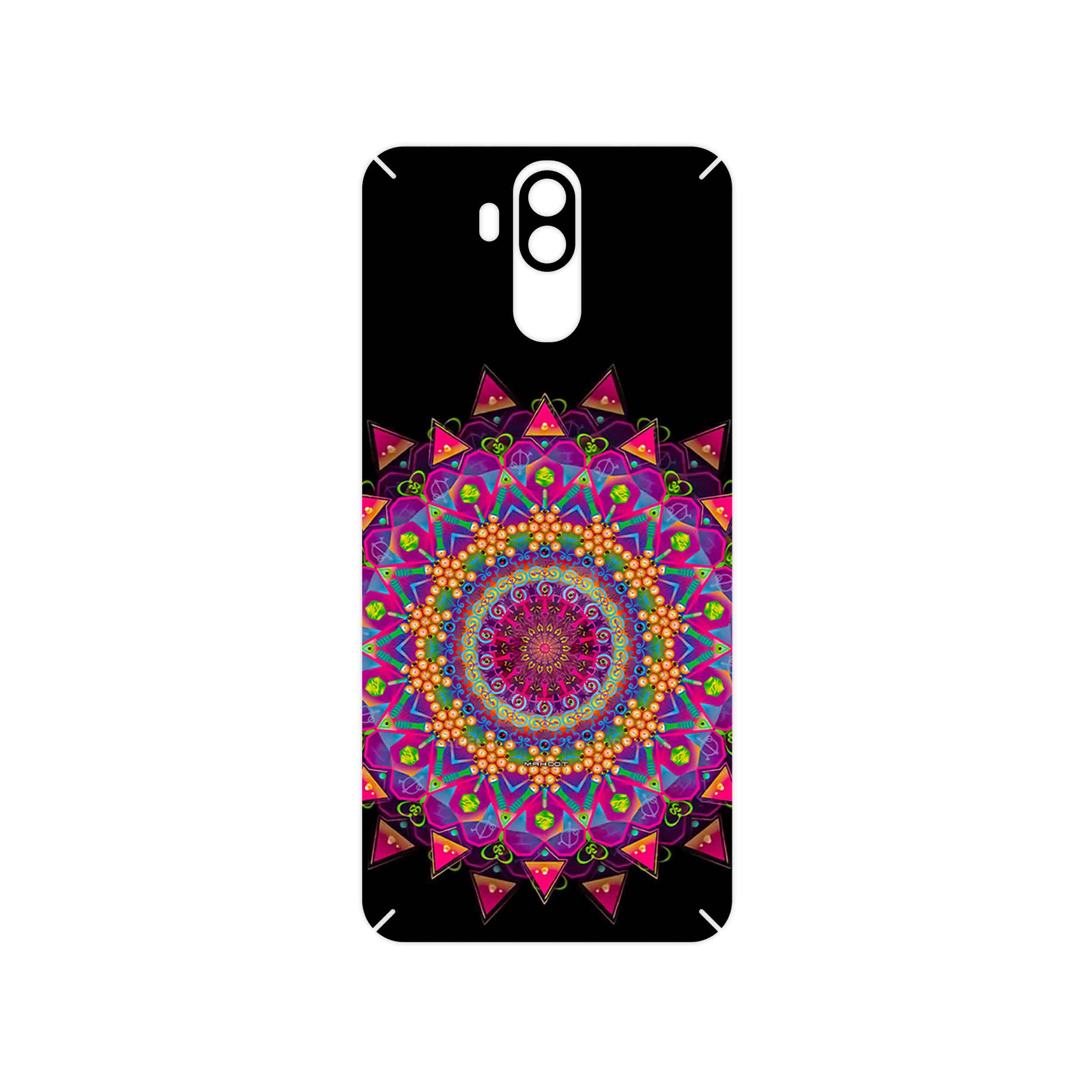 برچسب پوششی ماهوت مدل Mandala Design 5 مناسب برای گوشی موبایل یولفون Power 3S