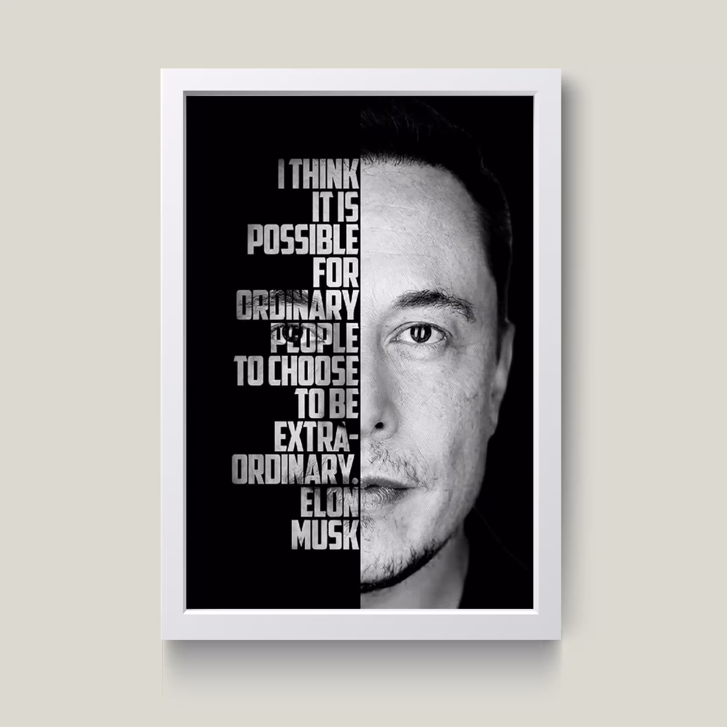 تابلو مدل انگیزشی Elon musk کد G14-17