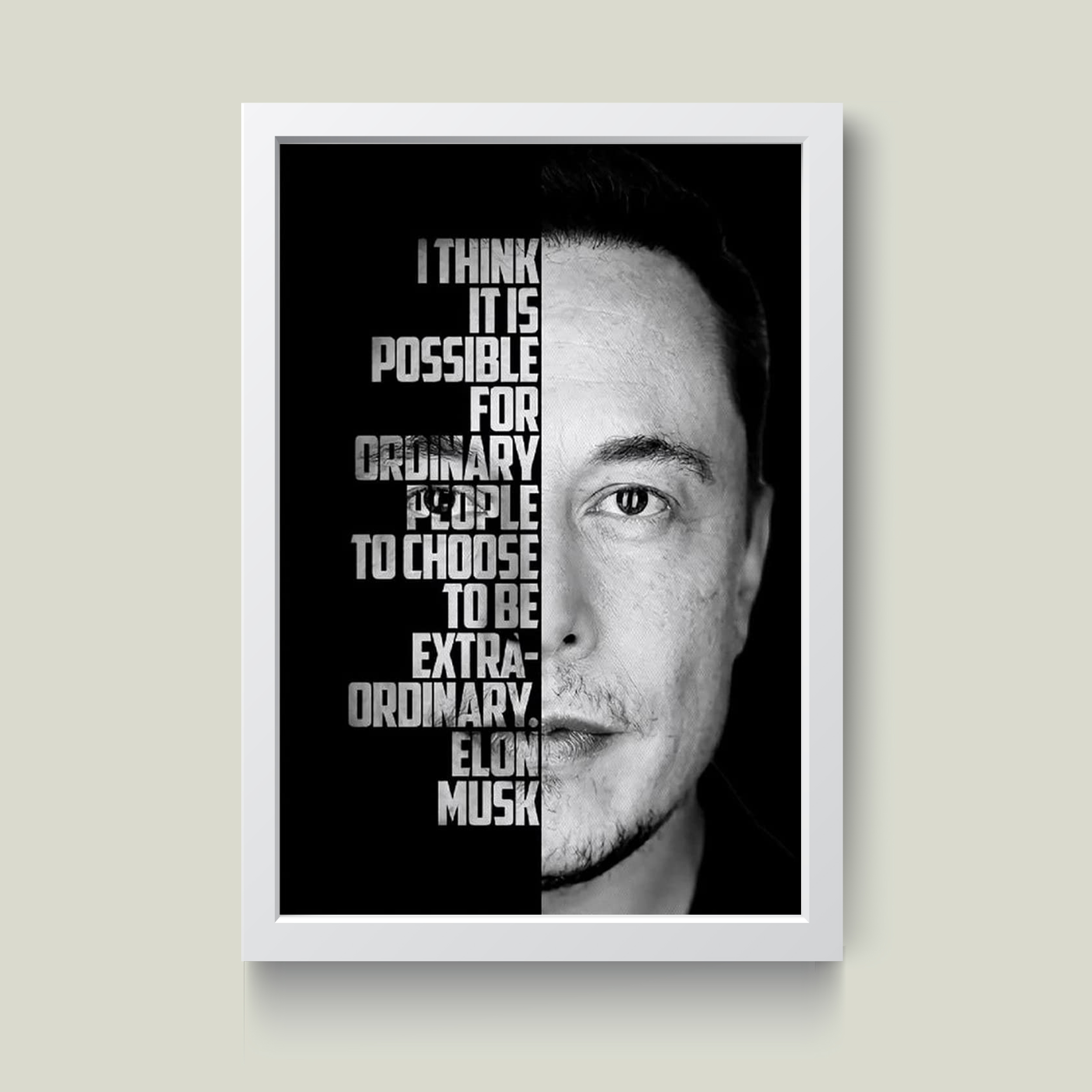 تابلو مدل انگیزشی Elon musk کد G14-17