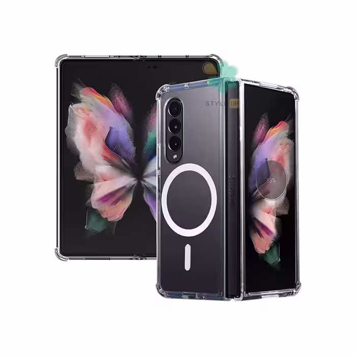 قاب شفاف مگ سیف دار گوشی سامسونگ Samsung Z Fold 4 / Fold 4 5G