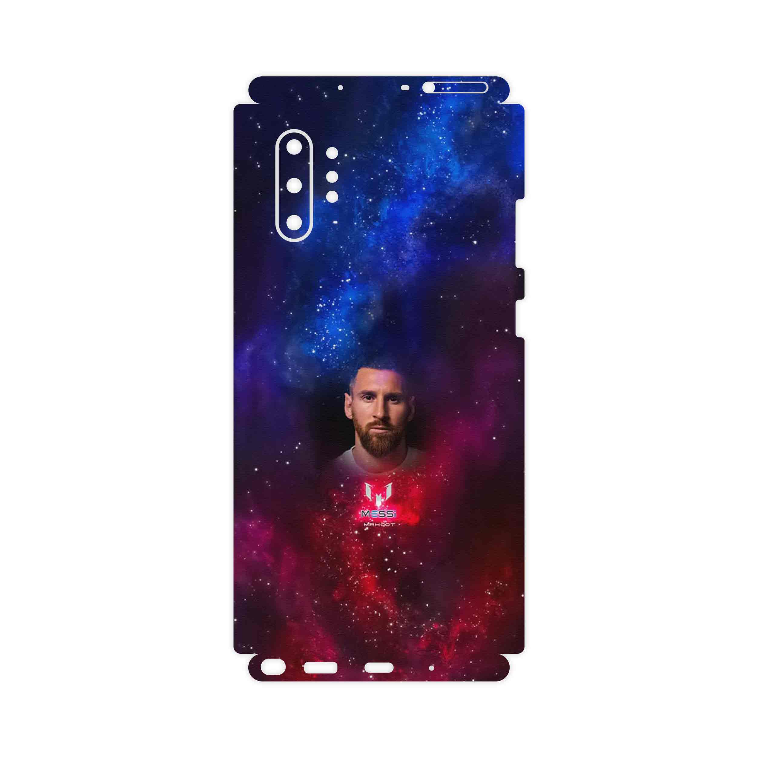 برچسب پوششی ماهوت مدل Lionel Messi 1-FullSkin مناسب برای گوشی موبایل سامسونگ Galaxy Note 10 Plus