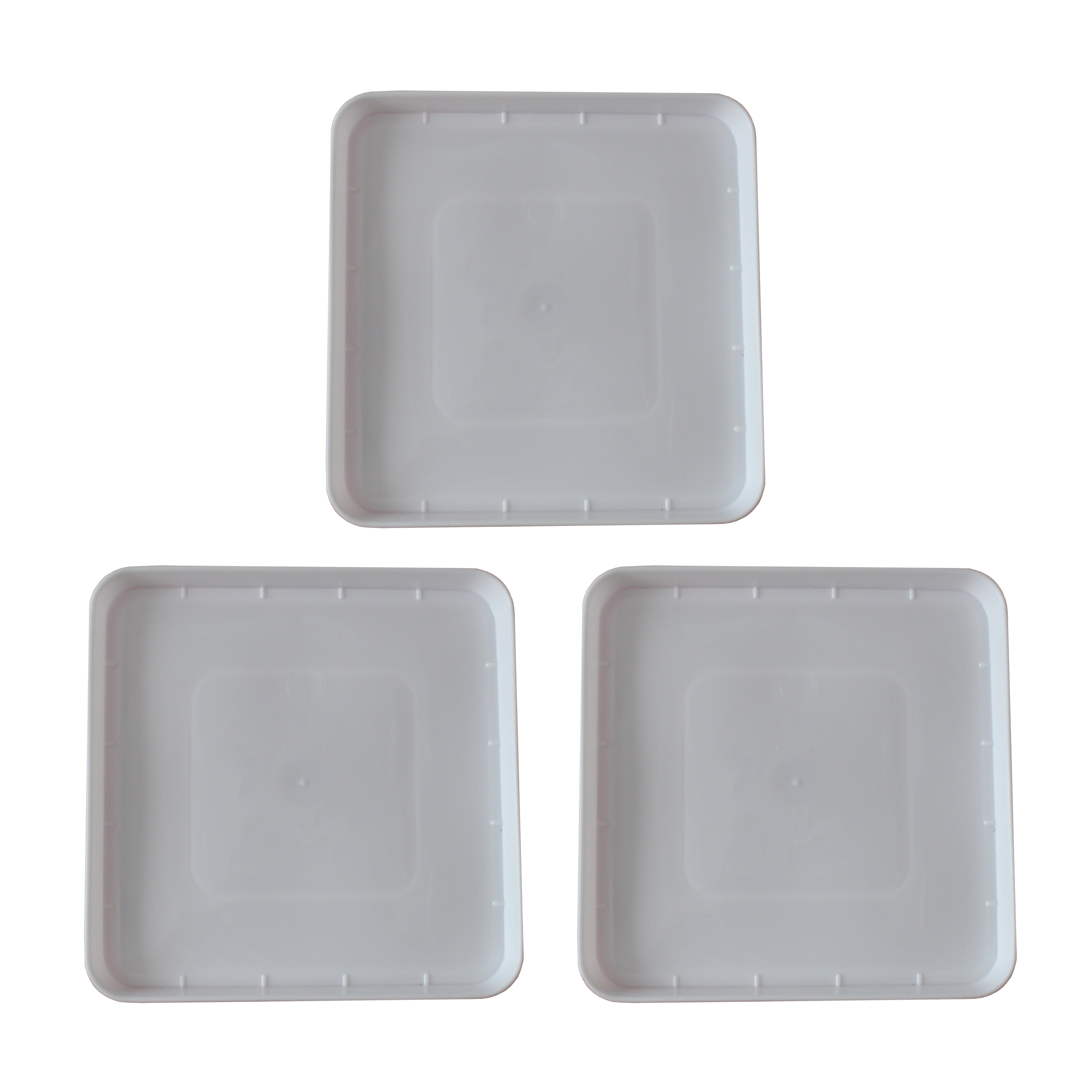 زیرگلدانی مدل مربع کد Sq17-3 مجموعه 3 عددی