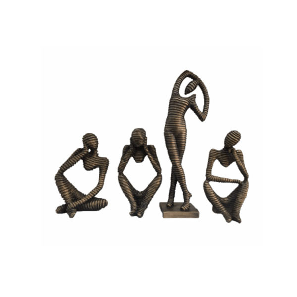مجسمه مدل مومیایی مجموعه 4 عددی