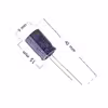 خازن الکترولیت 330 میکرو فاراد کد 5v بسته 10 عددی