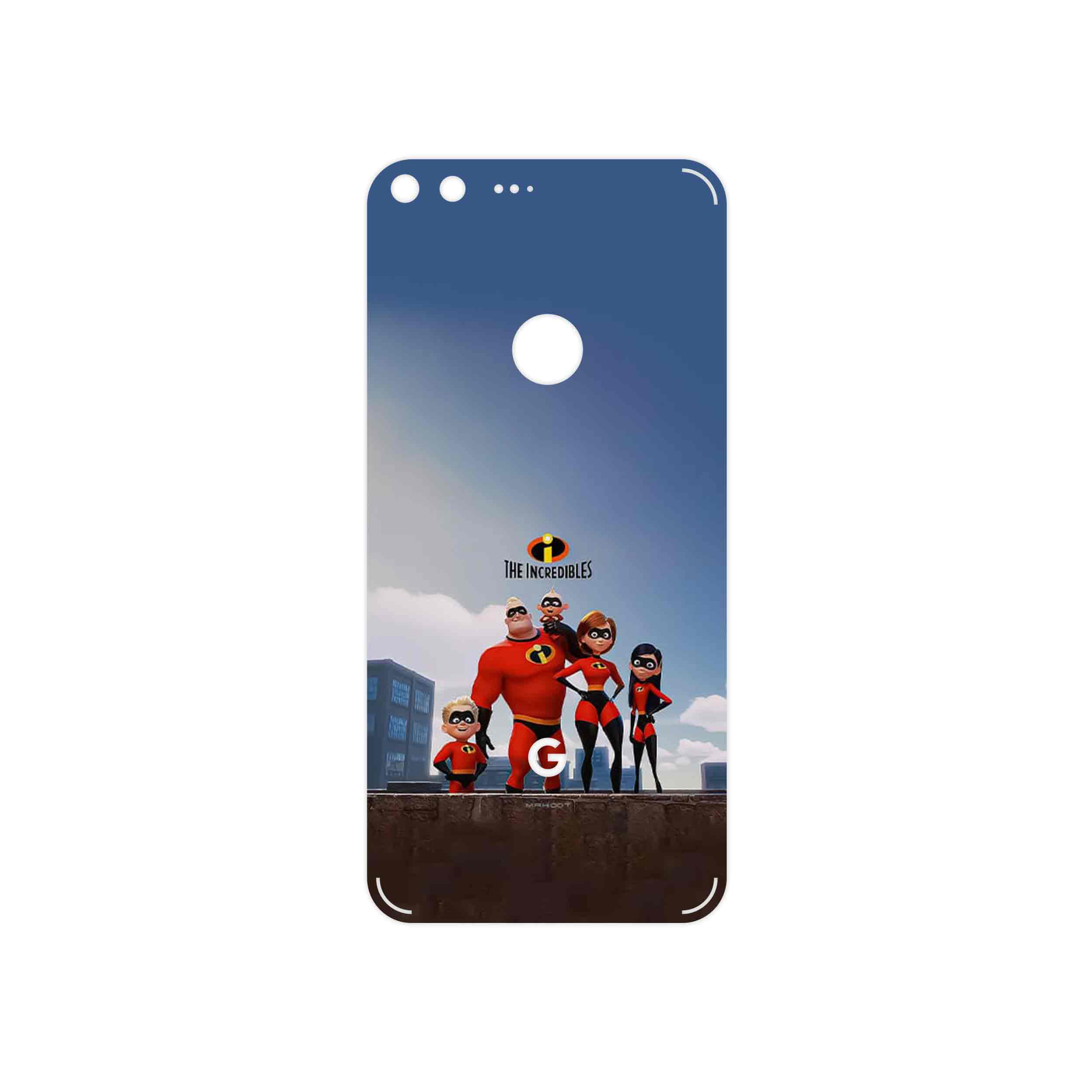 برچسب پوششی ماهوت مدل The Incredibles مناسب برای گوشی موبایل گوگل Pixel