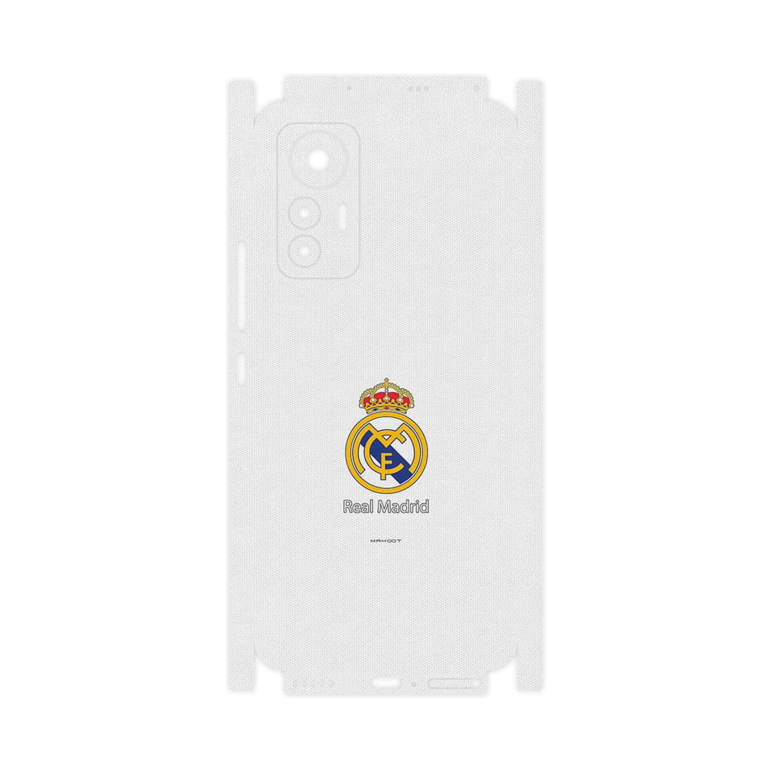 برچسب پوششی ماهوت مدل Real_Madrid_1-FullSkin مناسب برای گوشی موبایل شیائومی 12 Lite