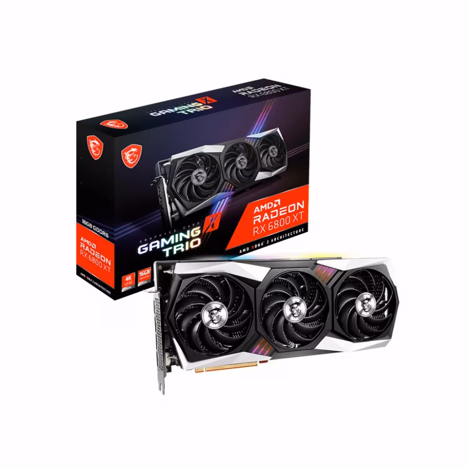 کارت گرافیک ام اس آی Radeon RX 6800 XT GAMING X TRIO 16G