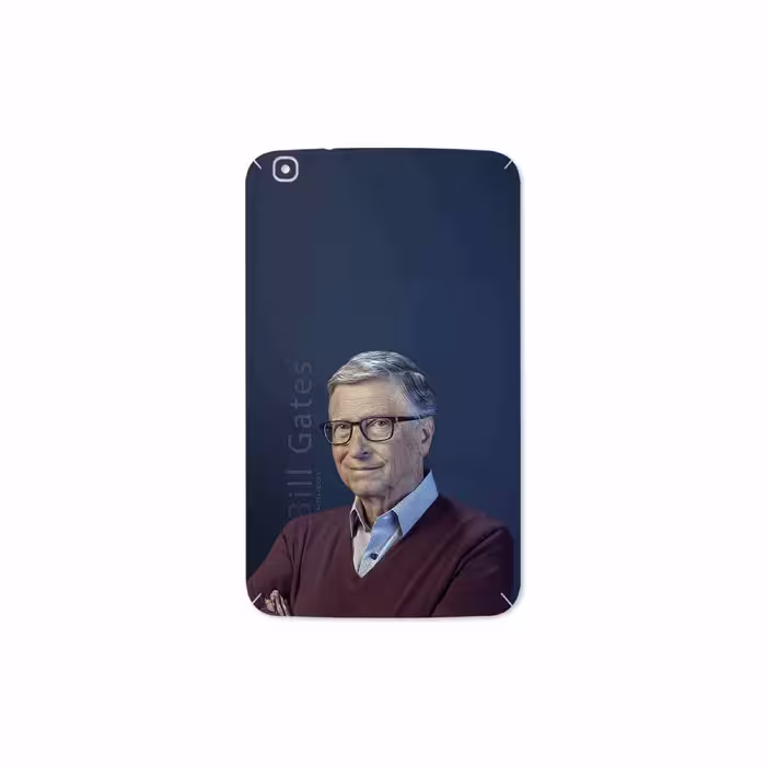 برچسب پوششی ماهوت مدل Bill Gates مناسب برای تبلت سامسونگ Galaxy Tab 3 8.0 2013 T310