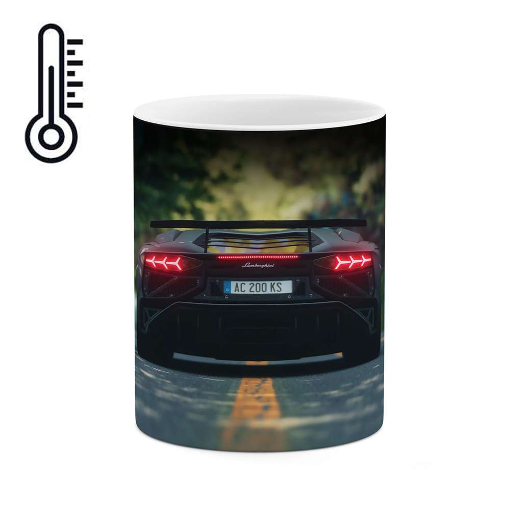 ماگ حرارتی طرح ماشین لامبورگینی مدل mgph10502