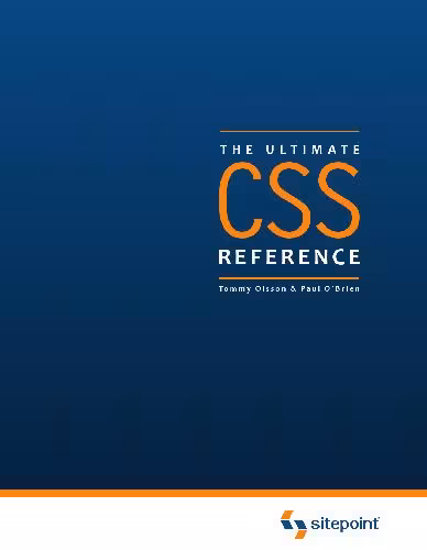 خرید و دانلود نسخه کامل کتاب The CSS: The Ultimate Reference