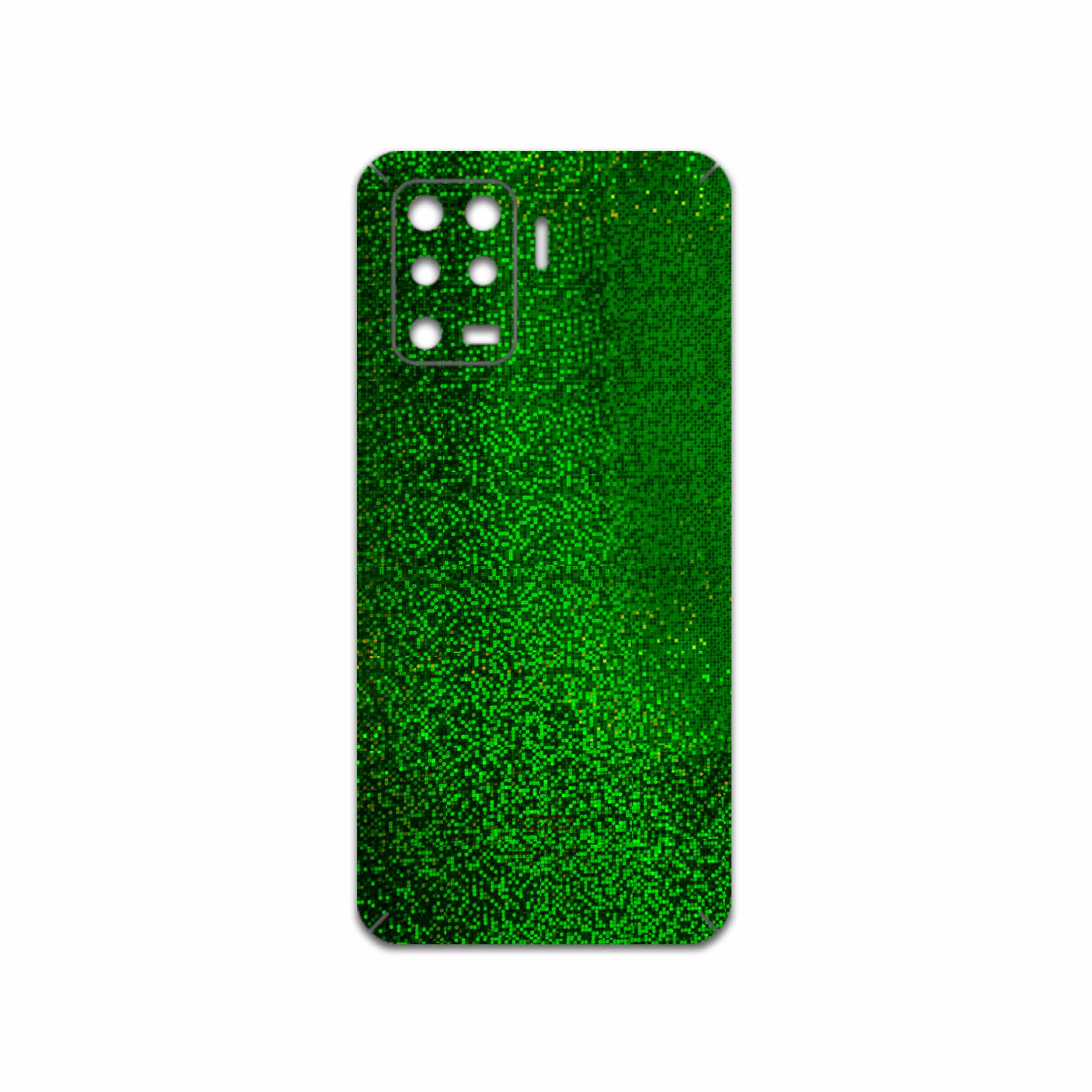برچسب پوششی ماهوت مدل Green-Holographic مناسب برای گوشی موبایل اپو A94 4G