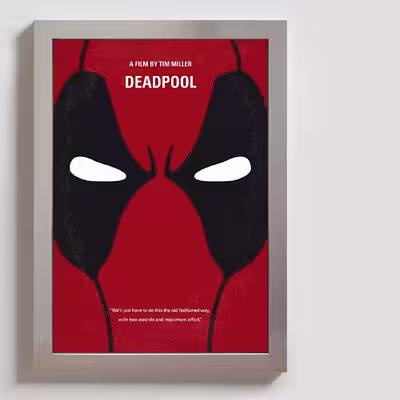 تابلو مدل deadpool