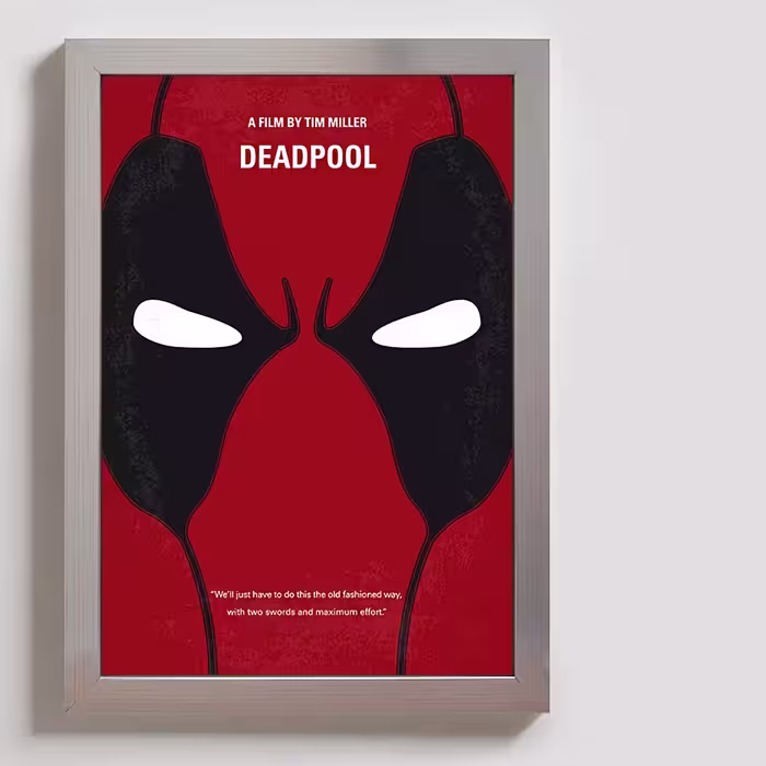 تابلو مدل deadpool