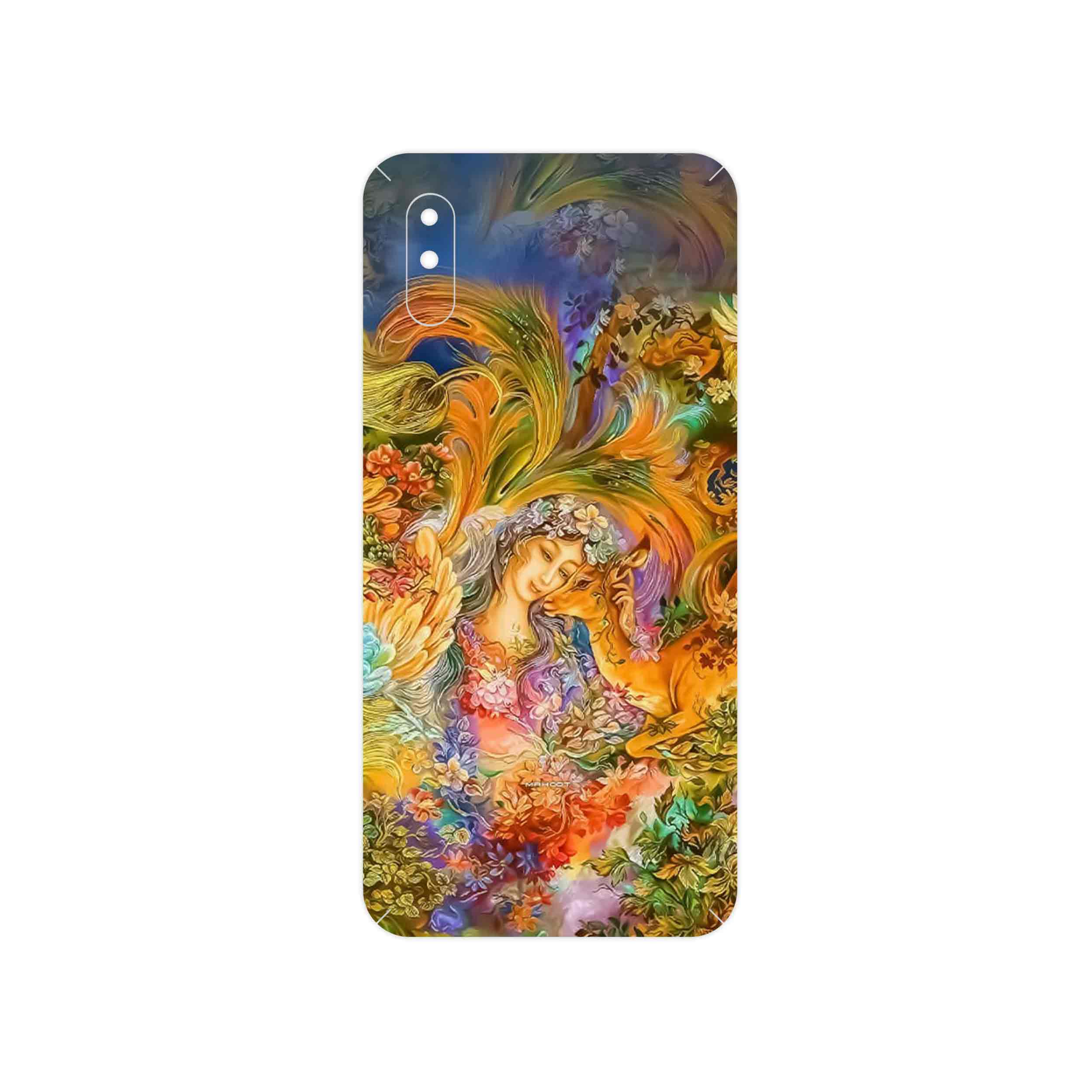 برچسب پوششی ماهوت مدل Persian miniature 3 مناسب برای گوشی موبایل شیائومی Redmi 9i Sport
