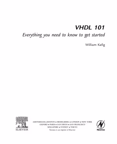 خرید و دانلود نسخه کامل کتاب VHDL 101: Everything you need to know to get started