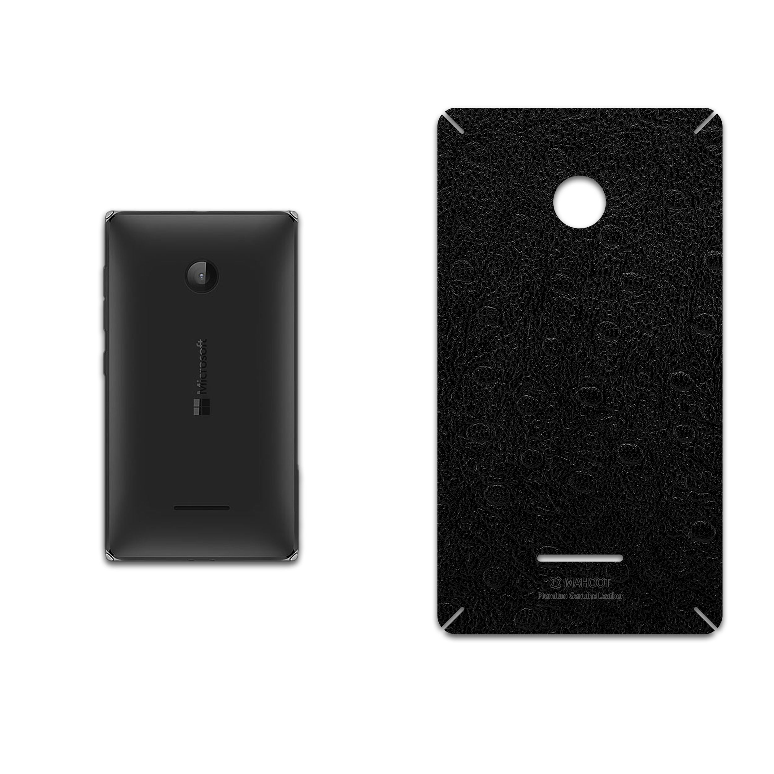 برچسب پوششی ماهوت مدل Ostrich-Leather مناسب برای گوشی موبایل مایکروسافت Lumia 532